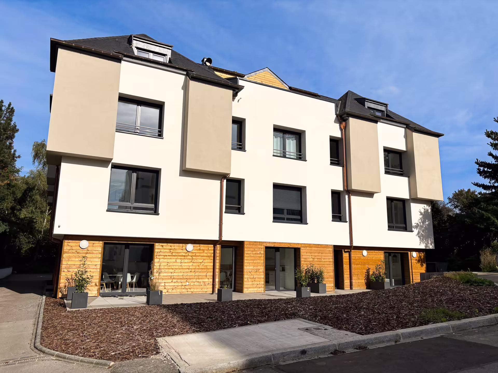 First Residence outdoor parking